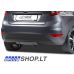 FORD FIESTA MK7 galinio bamperio difuzoriaus apdaila